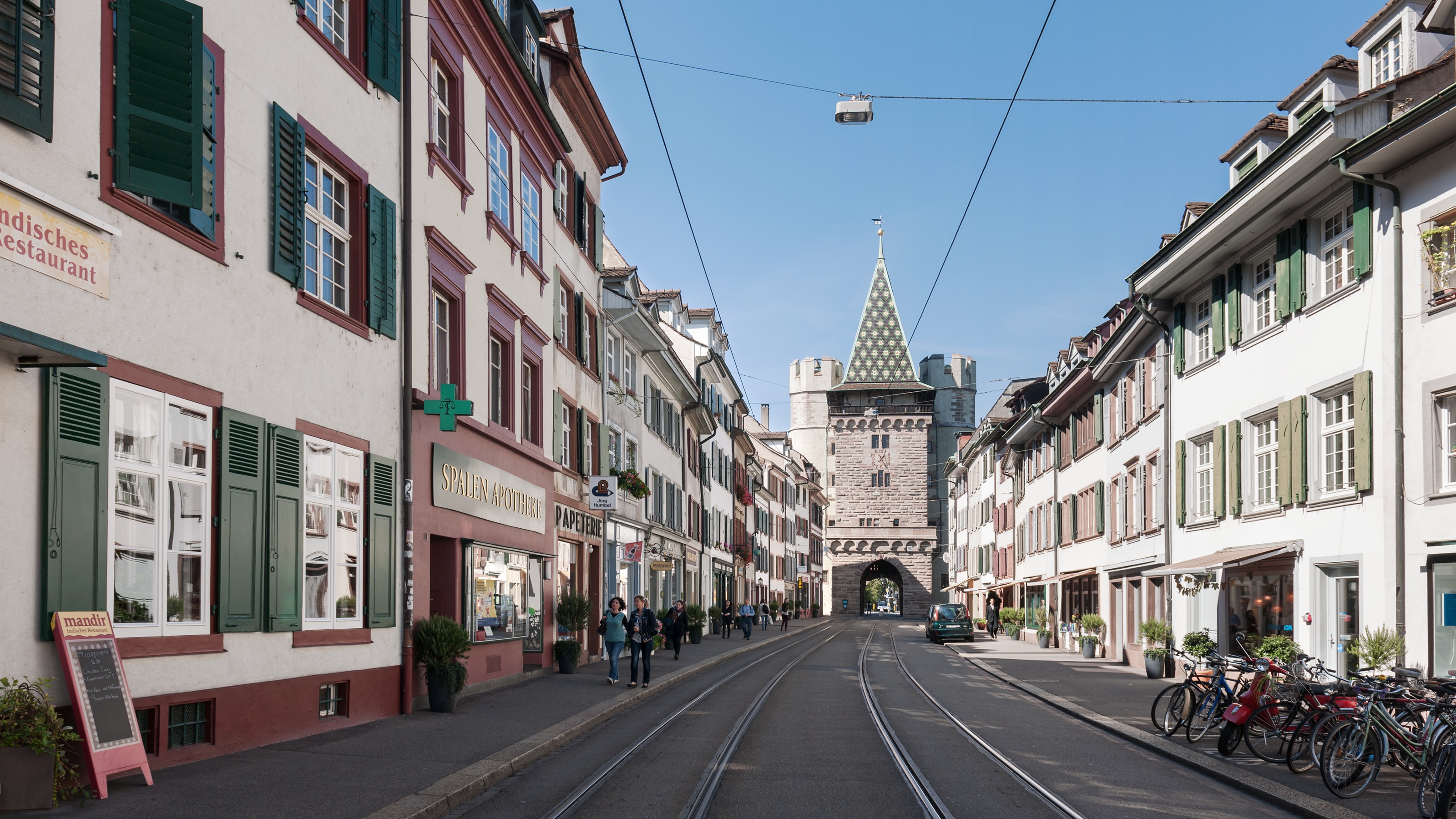 Spalentor, St. Alban-Tor und St. Johanns-Tor