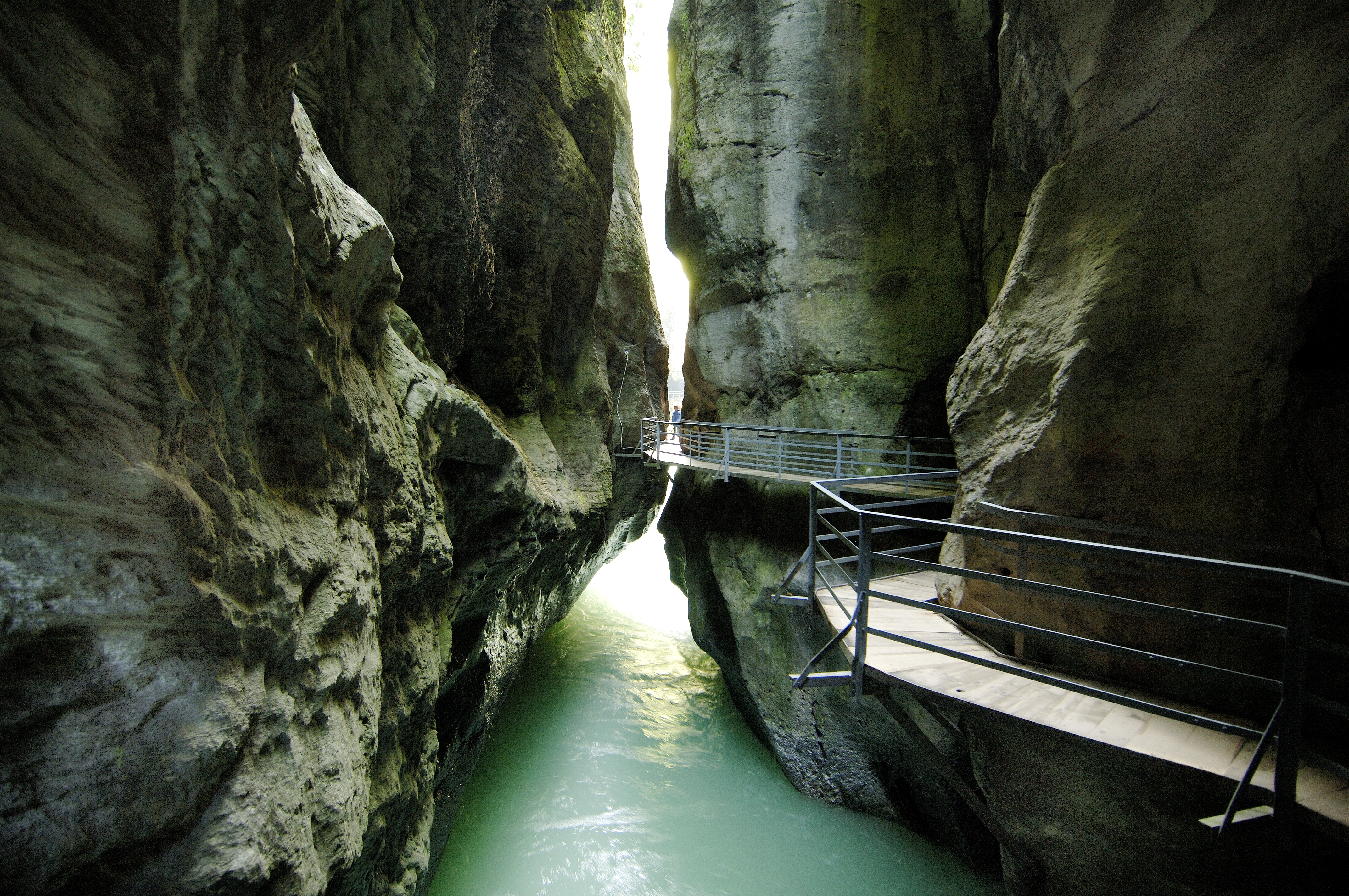 Aare Gorge Switzerland Tourism
